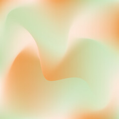 abstract colorful background. green sage orange peach spring pastel vintage kids nature light color gradiant illustration. green sage orange peach color gradiant background