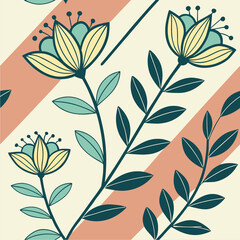 Minimalist yet colorful arrangement