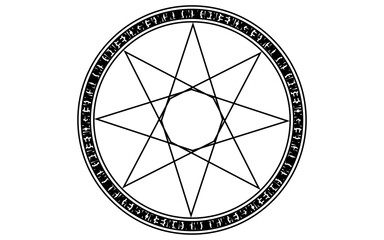 魔法陣、魔法使いのイメージ素材。