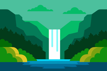 vector illustration of a city landscape