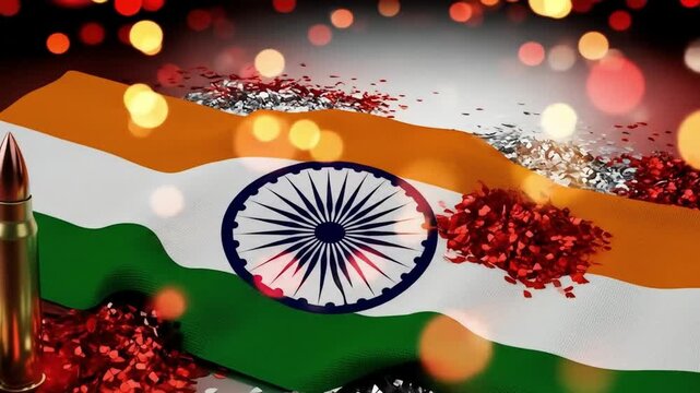 Patriotic Indian Independence Day banner template with Indian flag, 15th August, and celebratory graphics
