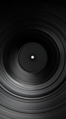 Abstract black and gray concentric circles