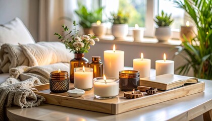 Self-Care Routine Authentic Home Environment