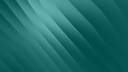 Obraz premium Abstract Teal Wavy Gradient Background for Presentations or Design