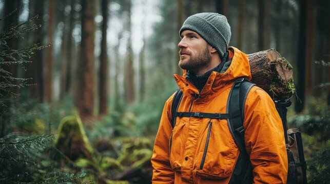 Forester protects his forest are from illegal logging and hunting