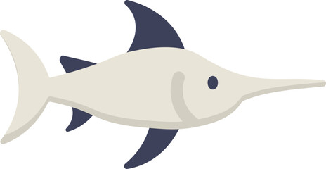 Swordfish Flat Icon