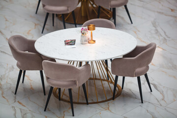 cafe tables and chairs