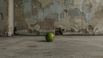 Lime fruit lying on the floor