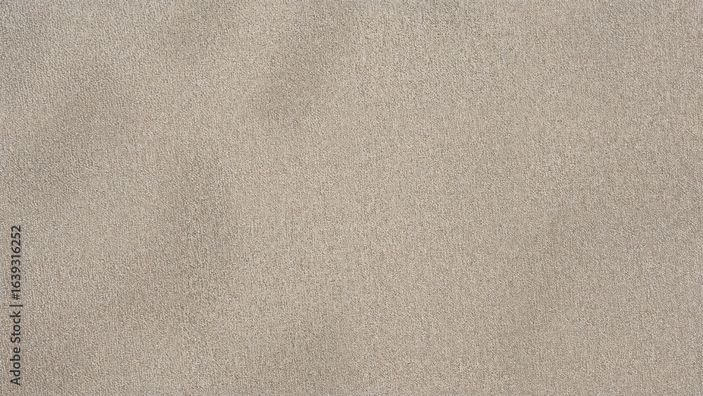 Poster brown and white classic stripe pattern displayed on a fabric with texture