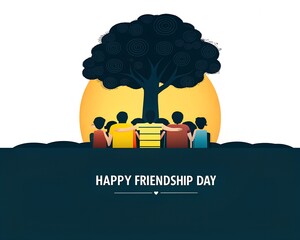 Friendship Day Celebration Illustration