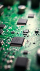 Technology Components Close-up