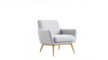 Obraz premium Modern Sofa in a Minimalist Living Space