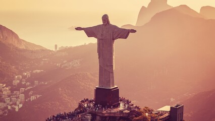 Grace standing tall above Rio — where faith meets the sky and the city breathes beneath open arms