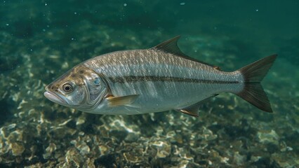 The unique brackish water inhabitant of Lake Van: Pearl Mullet fish species