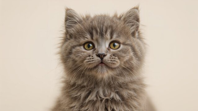 Short-Haired British Shorthair Kitten
