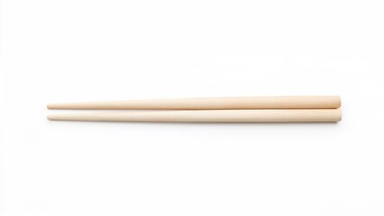 Naklejka premium Set of kids' chopsticks displayed against a white background