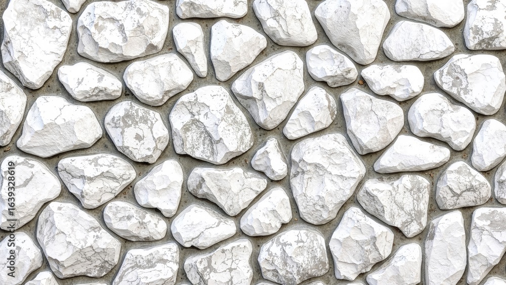 Poster the surface features an artistic blend of grungy and smooth stone textures against a white backgroun