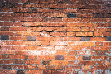 レトロなレンガの壁
