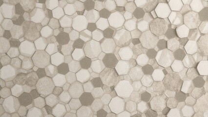 Honeycomb-inspired hexagonal tiles perfect for modern kitchen, bathroom, and home wall decor