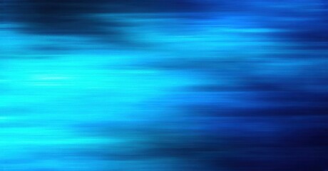 Abstract blue background. Horizontal lines create blurred, dynamic texture. Shades range from light cyan to deep navy. Minimalist design.