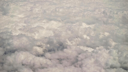 Fototapeta premium Natural cloudscape at high flight altitude