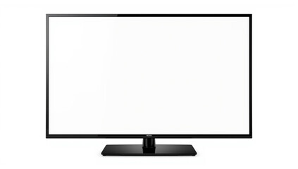 Naklejka premium lcd monitor isolated on white