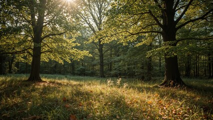 Naklejka premium Stunning woodland scenery