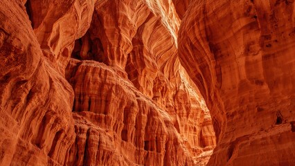 Stunning landscape featuring unique orange rock structures