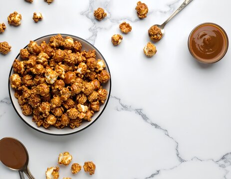 caramel flavored popcorn
