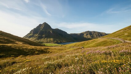 Beautiful mountain landscape perfect for nature travel