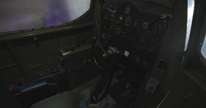 Curtiss C-46 Commando Cockpit