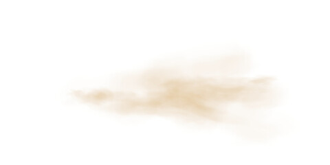 Soft Gold Smoke Trail. Realistic Misty Effect for Atmospheric Design, Visual Overlays, or Abstract Digital Art Projects