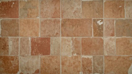 Naklejka premium Bathroom ceramic tiles and grout details