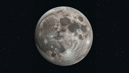 Telephoto lens unveils captivating details of meteorite marks and surface textures on the moon