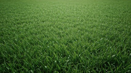Obraz premium Green grass textured backdrop