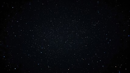Night sky filled with tiny stars