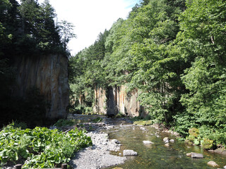 大函の美しい峡谷
