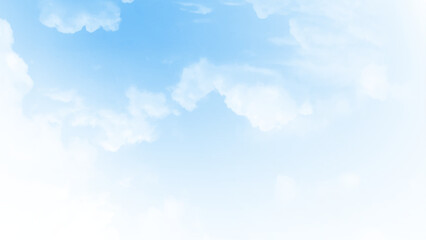 blue sky with cloud. natural image. Vector 