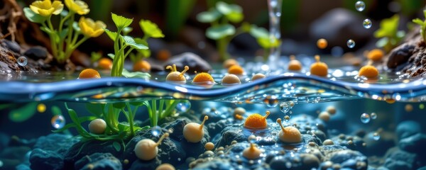 microorganisms used in biotechnology transform organic pollutants in wastewater into harmless compounds facilitating safe discharge or reuse of treated water.