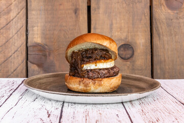 the Hamburger Although typically associated with American culture, the hamburger's origins date...