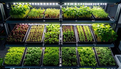 Microgreens Indoor Growing System