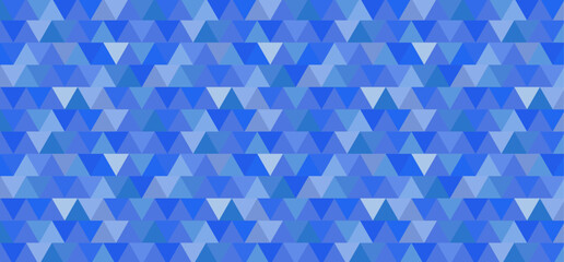 Fototapeta premium Geometric pattern_BLUE