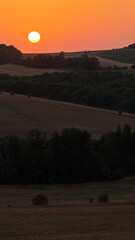 Orange et campagne
