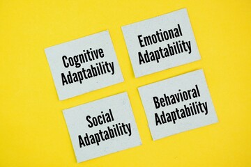 Four key resilience areas related to adaptability include: cognitive adaptability, emotional adaptability, social adaptability, and behavioral adaptability. four areas