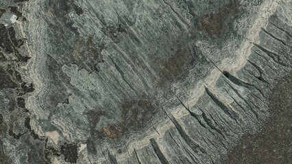 Volcanically formed fossil wood found close to a border between two states, known by names like gary green jasper and larsonite