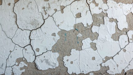 Obraz premium Textured design of concrete surfaces showing wear and color variations