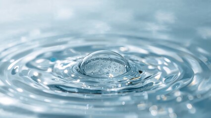 Contact lenses featuring moisture droplets