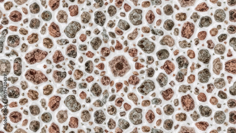 Poster a collection of gorgeous rocks for pattern and texture use
