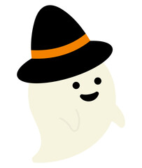 かわいいハロウィンの幽霊