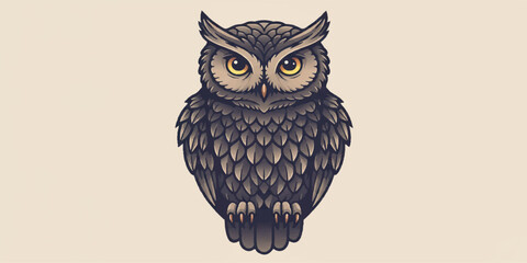 Owl Vector Illustration